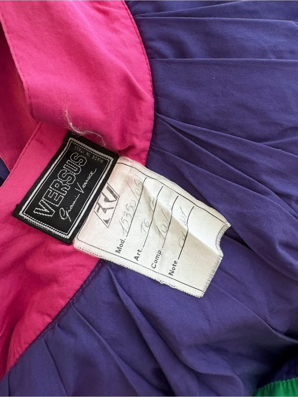 Vintage Versus by Gianni Versace 1992 ultra rare skirt size XS - Picture 5 of 8